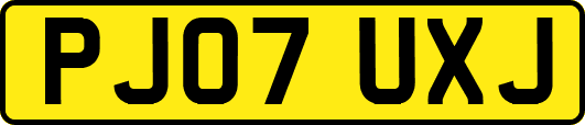 PJ07UXJ
