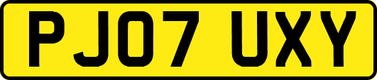 PJ07UXY
