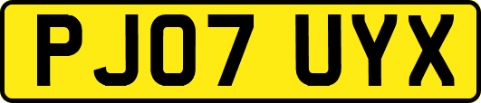 PJ07UYX