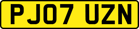 PJ07UZN