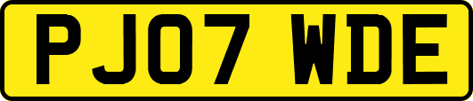 PJ07WDE