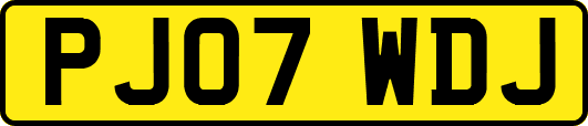 PJ07WDJ