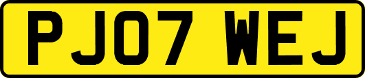 PJ07WEJ