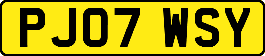 PJ07WSY