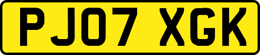 PJ07XGK