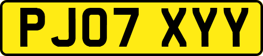 PJ07XYY
