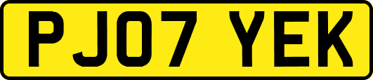PJ07YEK