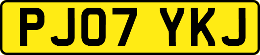 PJ07YKJ