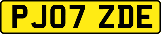 PJ07ZDE