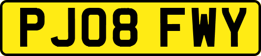 PJ08FWY