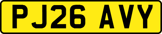PJ26AVY