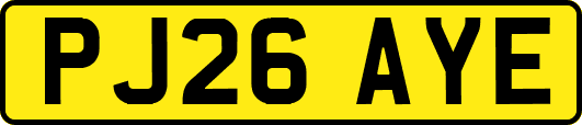 PJ26AYE