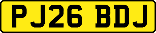 PJ26BDJ