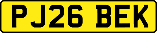PJ26BEK