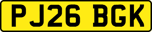 PJ26BGK