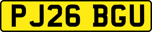 PJ26BGU