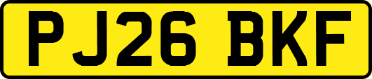 PJ26BKF