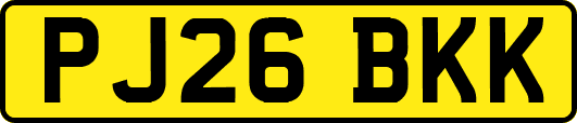 PJ26BKK