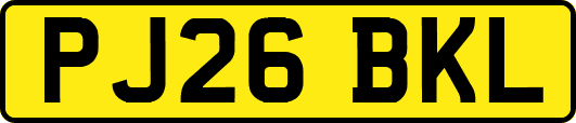 PJ26BKL