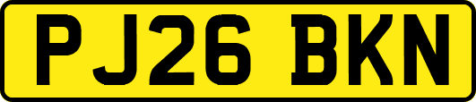 PJ26BKN