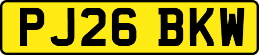 PJ26BKW