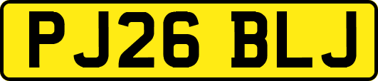 PJ26BLJ