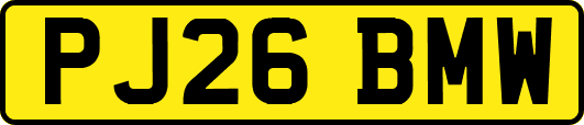 PJ26BMW
