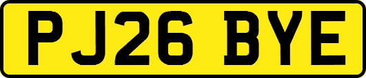 PJ26BYE