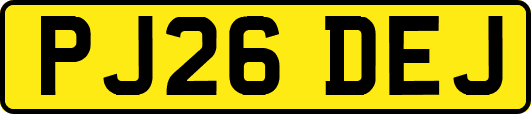 PJ26DEJ