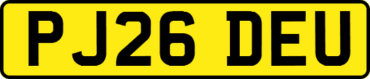 PJ26DEU