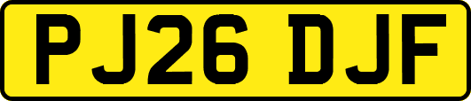 PJ26DJF