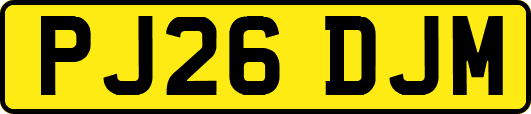 PJ26DJM