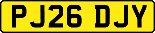 PJ26DJY