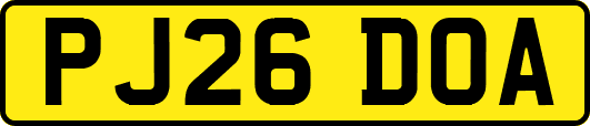 PJ26DOA