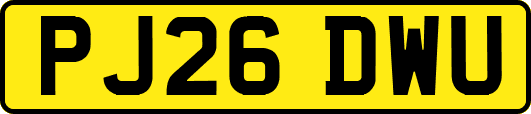 PJ26DWU