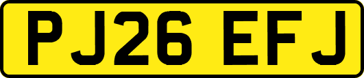 PJ26EFJ