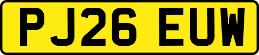 PJ26EUW