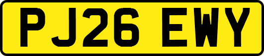 PJ26EWY