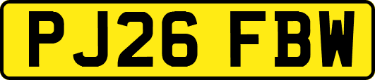PJ26FBW
