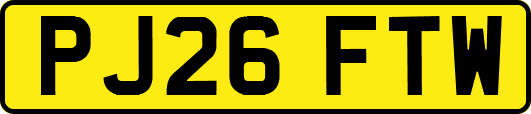 PJ26FTW