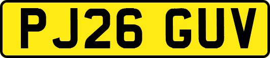 PJ26GUV