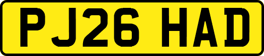 PJ26HAD