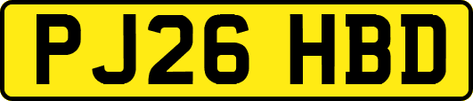 PJ26HBD