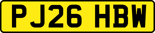 PJ26HBW
