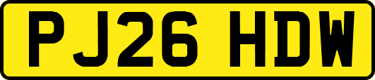 PJ26HDW