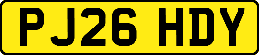 PJ26HDY