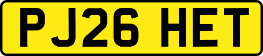 PJ26HET