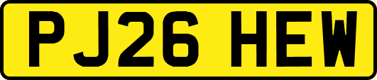PJ26HEW