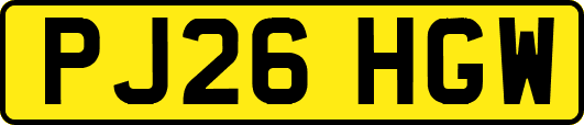 PJ26HGW