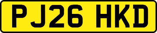 PJ26HKD